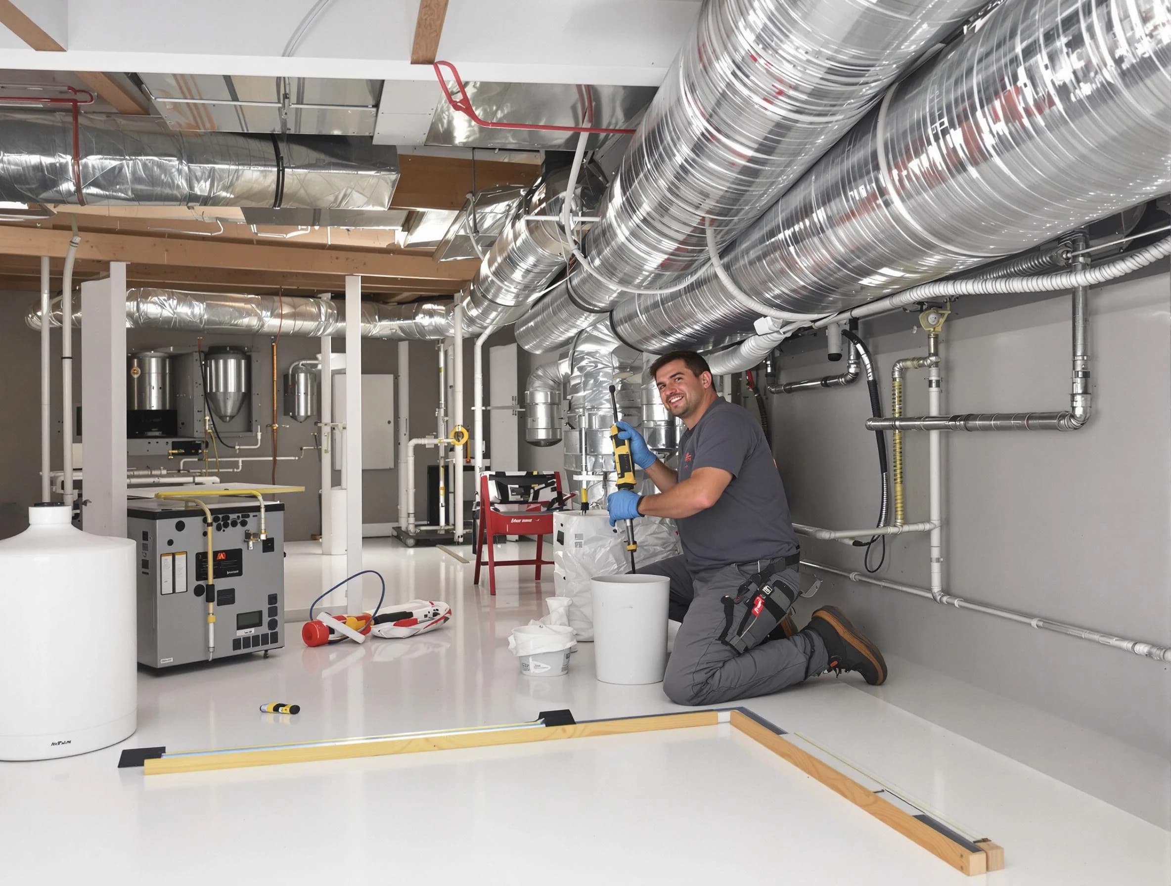 Professional duct sealing service by Highland Lakes Air Duct Cleaning in Highland Lakes