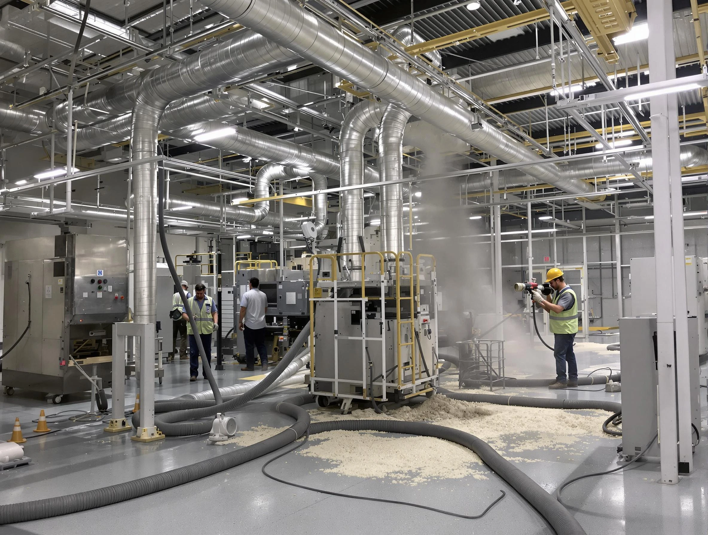 Heavy-duty industrial duct cleaning by Highland Lakes Air Duct Cleaning in Highland Lakes